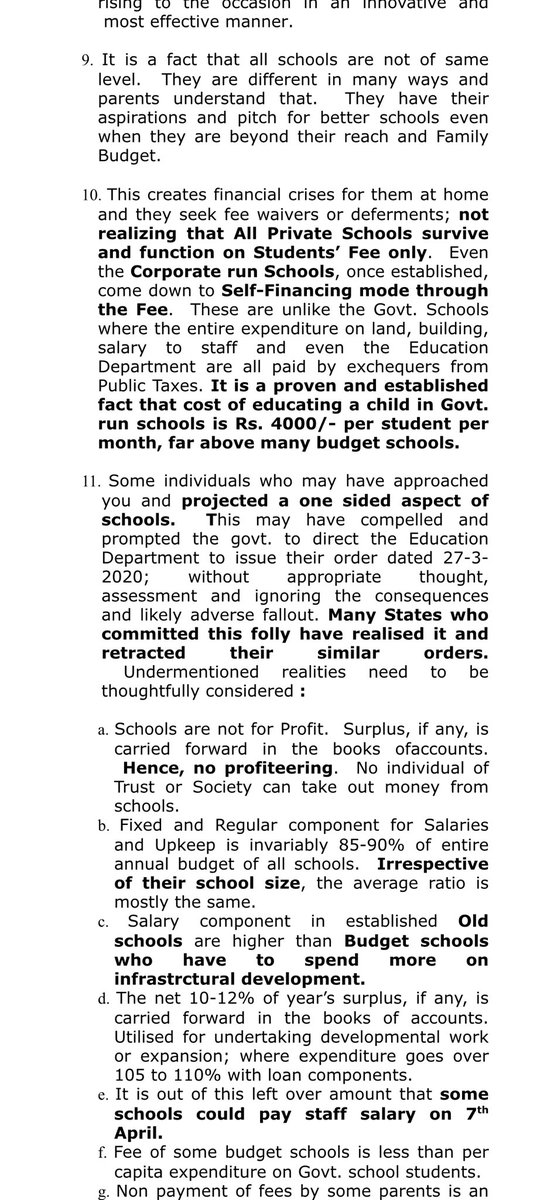 HPSC20's tweet photo. Letter to the Hon’ble Chief Minister @mlkhattar @cmohry through @DC_Gurugram in respect of problems being faced by private schools of Gurugram @TOIGurgaon @narendramodi @PMOIndia (1/2) https://t.co/Gc5PSYciCS