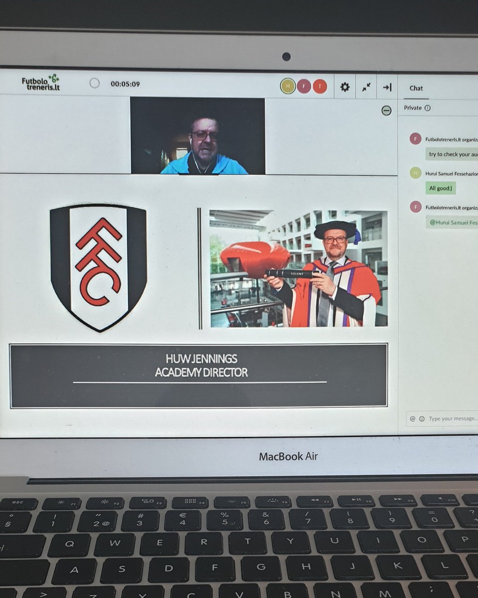 SoleonSports's tweet photo. Thank you @FulhamFC Academy director Huw Jennings for sharing valuable insight on how to run a football academy.
Love it. Live it. https://t.co/3IiZ3PdJHV