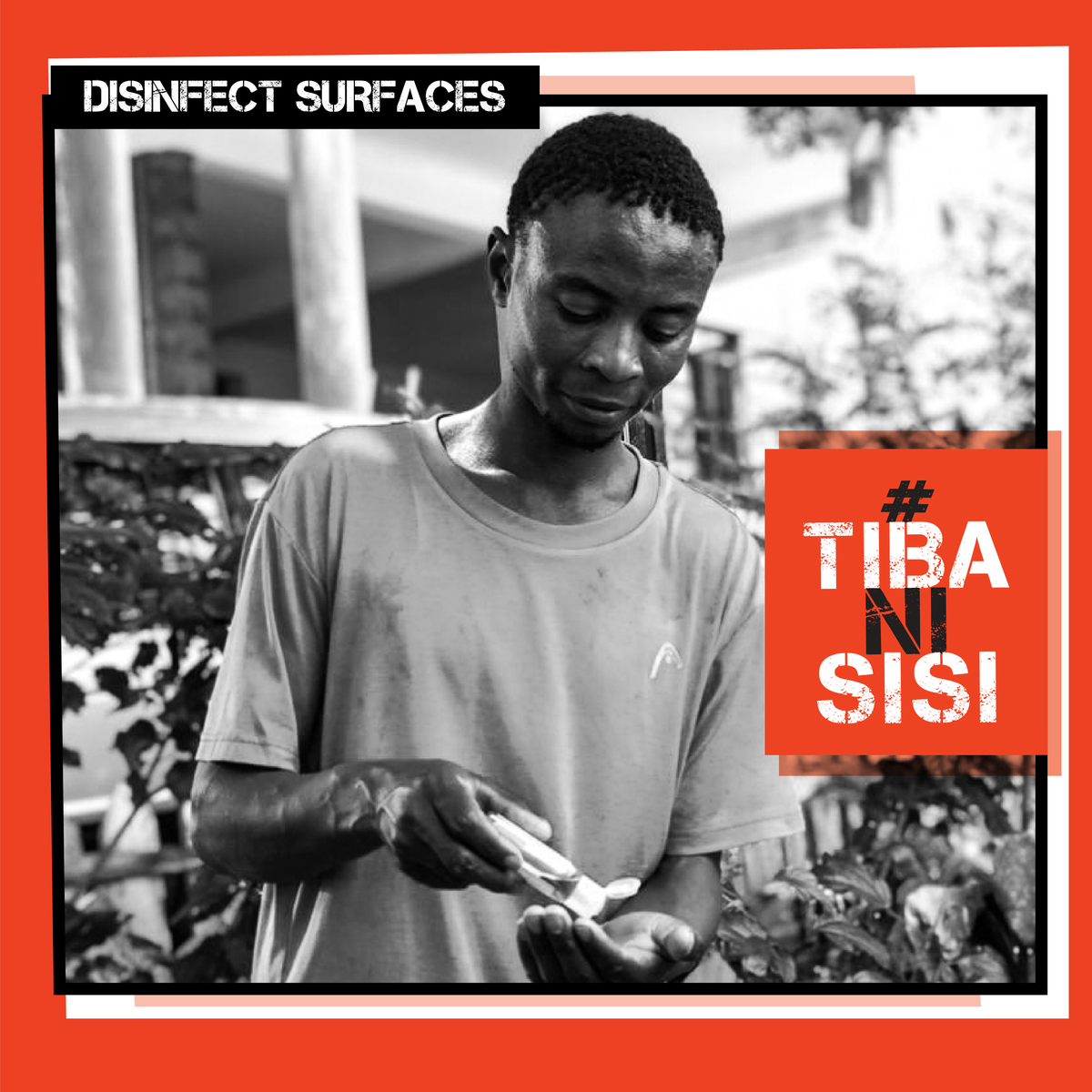 TibaNiSisi's tweet photo. #TibaNiSisi is a non-profit community mobilization &amp; safety awareness campaign by @SafeHandsKenya, a mission-driven alliance of Kenyan companies &amp; community orgs. deploying free hand sanitizer, soap, face masks &amp; surface disinfectants as a first line of defense against #COVID-19 https://t.co/IXEDoDEeJz