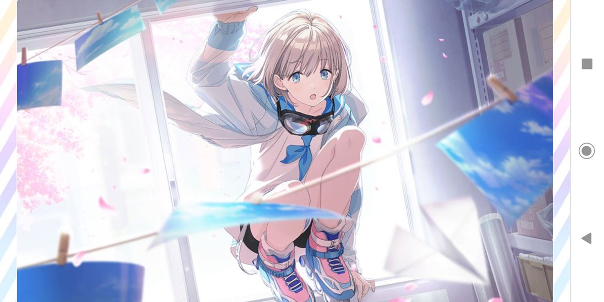 Konoha 芹沢あさひ せりざわあさひ ちゃん ストレイライトのリーダーです 面白いこと わくわくすることが大好きな女の子 いろんなものに興味津々で わたしたちとは違う世界が見えてるのかも 一緒にいろんな世界をみていけたらいいな なんて