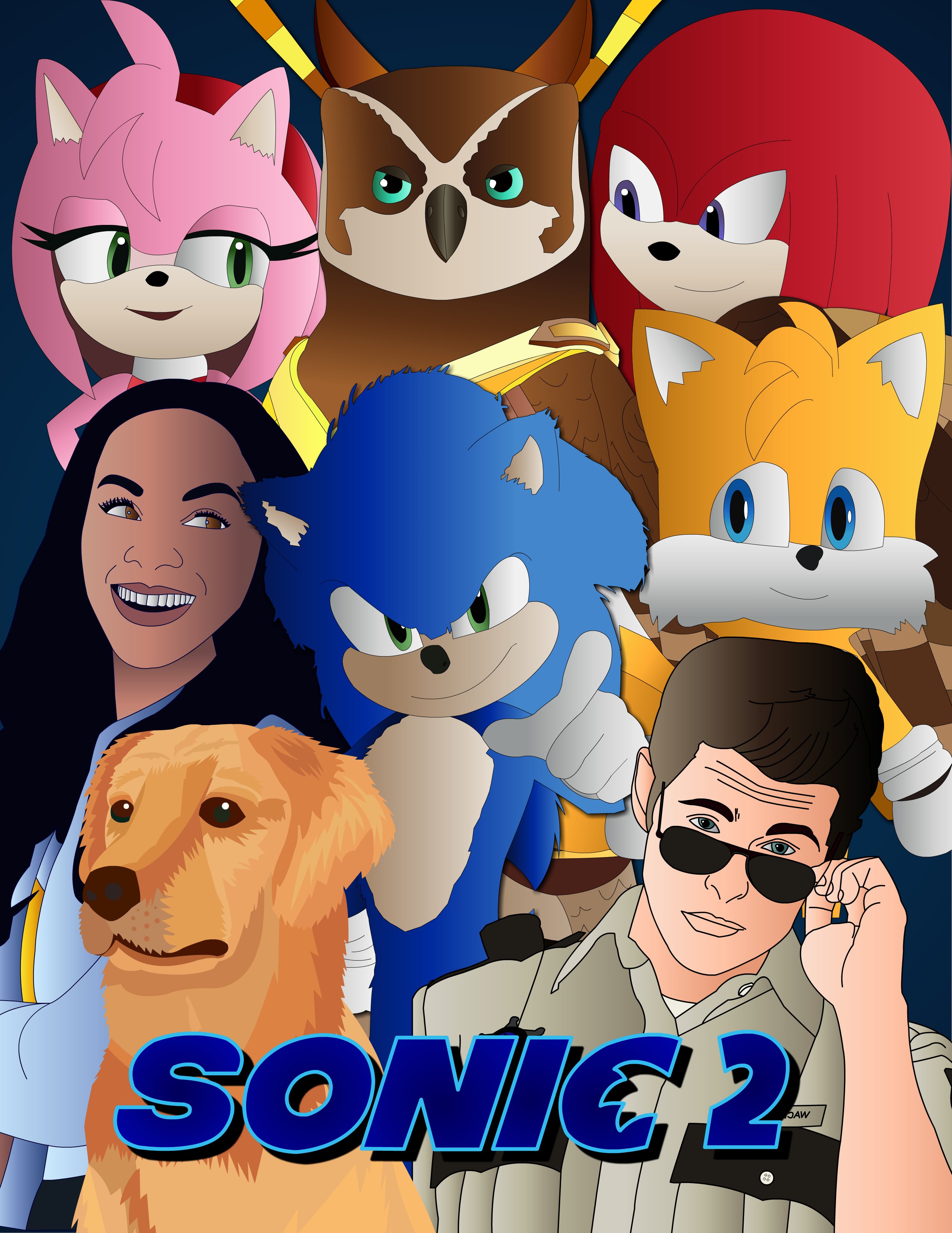 Fan made Tails in Sonic movie  Post 2 do dia 07/02 Confiram esta