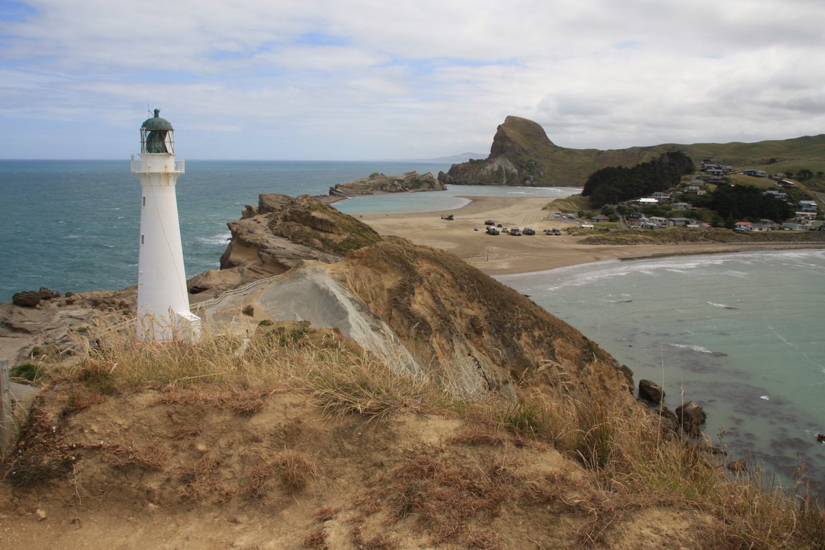 I paid Castlepoint a visit in 2011 the day after visiting Herbertville. Here's a famous view!