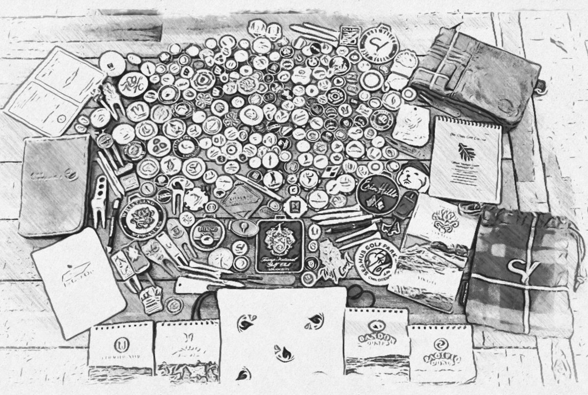 kirkjrice's tweet photo. #GolfIsGreat Every ball marker, pencil, bag tag, or lapel pin has it’s own story + history behind it. Take a moment to appreciate those moments in your life!
#ballmarks #golftees #golfpencils #golfscorecard #golfadventures #dreamgolf #findyourfavoritecourse #golfislife https://t.co/jhCIEO4UeZ