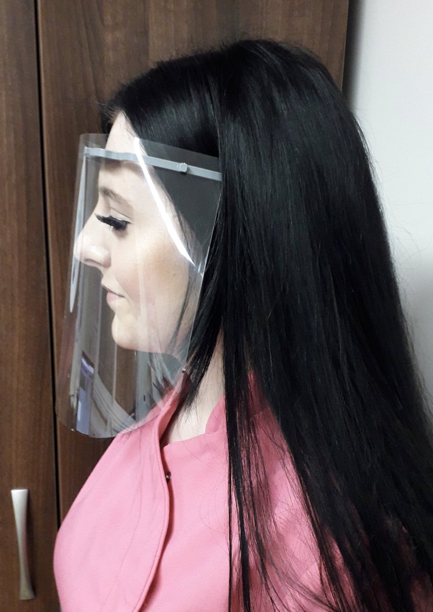 Thank you to <a href="/SwanageSchool/">The Swanage School</a> for donating the visors they have been making #KeepingPeopleSafe #community