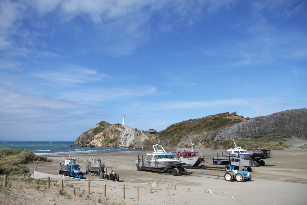 Castlepoint remains a fishing and seagoing village.