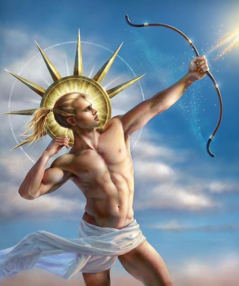 Leo:•Apollo, God of the Sun, Music, Prophecy, and Medicine, The Light-Bringer•Hephaestus, God of Fire, Metalworking, and Sculpture, Blacksmith of the Gods