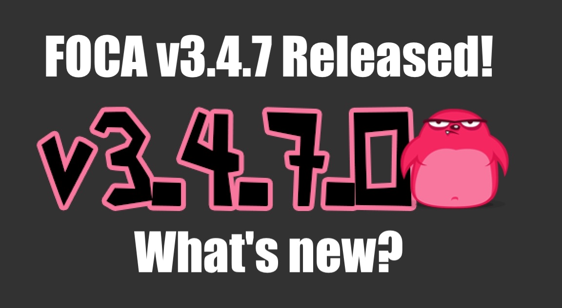 El lado del mal - FOCA v3.4.7 Released! #FearTheFOCA What's new? <a href="/fear_the_foca/">FOCA</a> elladodelmal.com/2020/04/foca-v…