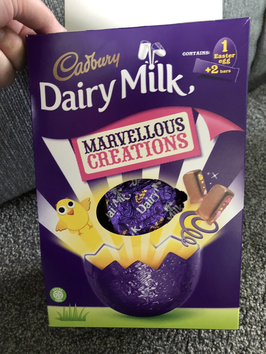 NickiJSharp's tweet photo. Absolutely disgusted &amp; devastated for my little girl. She opened her Easter Egg this morning to find it half eaten &amp; with animal poo inside. Revolting! #Cadbury please help! https://t.co/nspbXqewAU