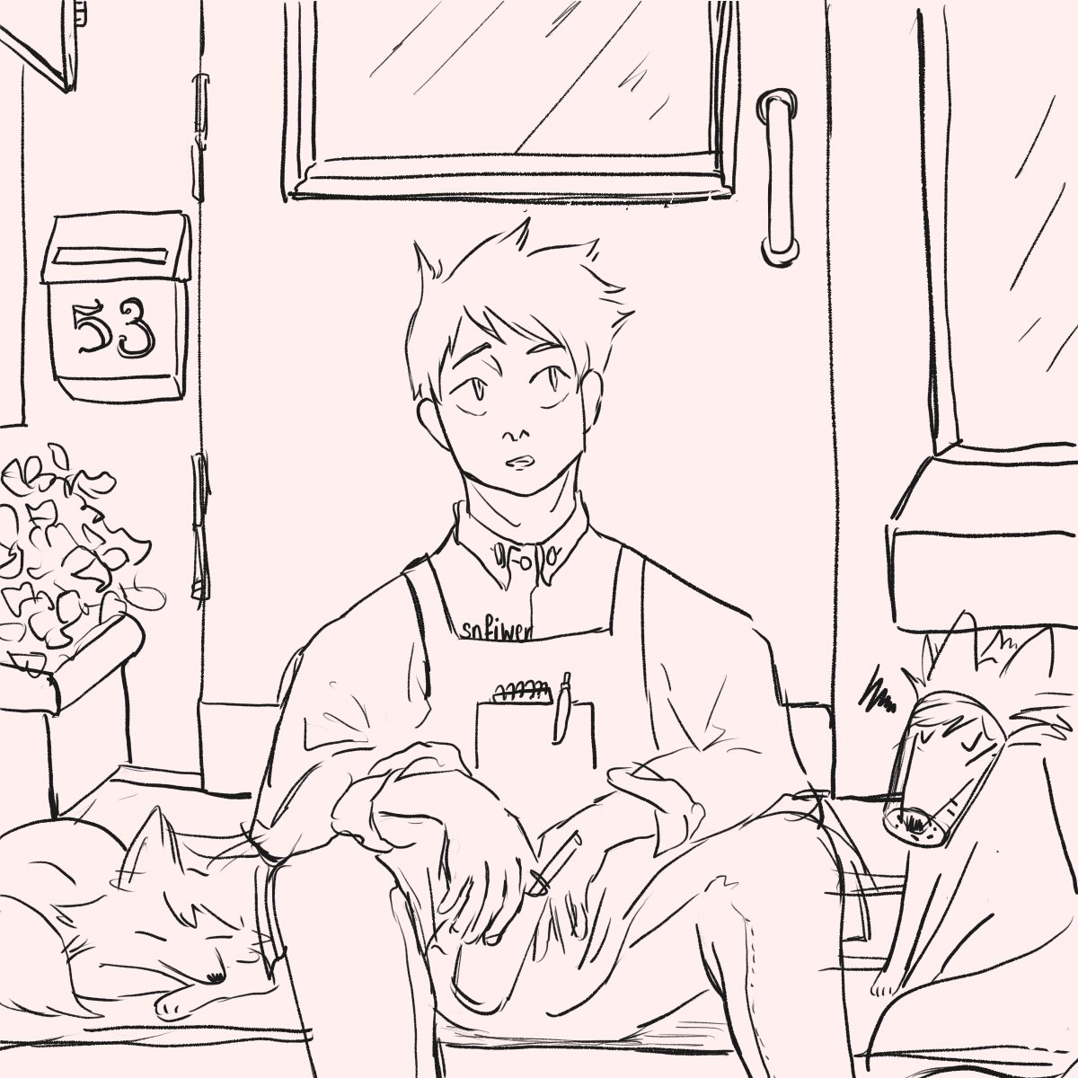 part 2! akagi accidentally adopts the foxes and tells them about his existential crisis