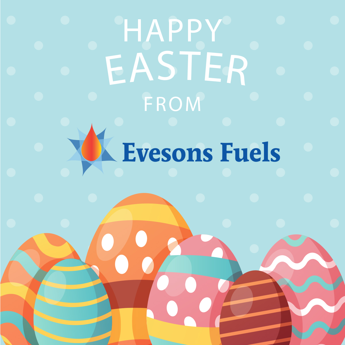 We hope you're all keeping safe and having a happy Easter!
