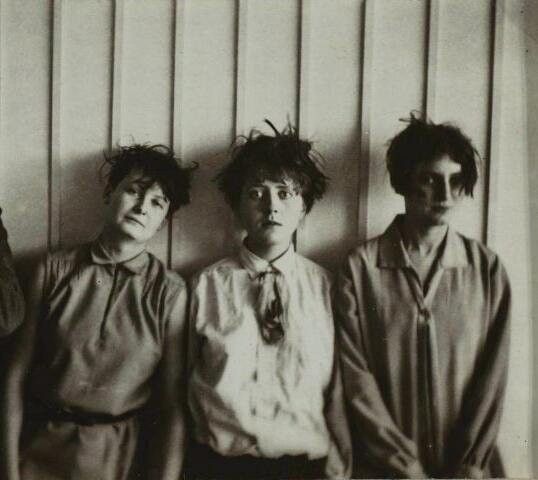 Martha Erps, Katt Both &amp; Ruth Helios, design students Bauhaus, 1927 #womensart