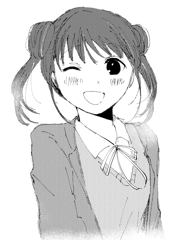 おいわい便乗… まだ安定してWing優勝ができてないのですが楽しい…放クラが光… 二周年おめでとうございます…以前かいたかほちゃん凛世と、さっきかいたちよこ! #祝シャニマス 