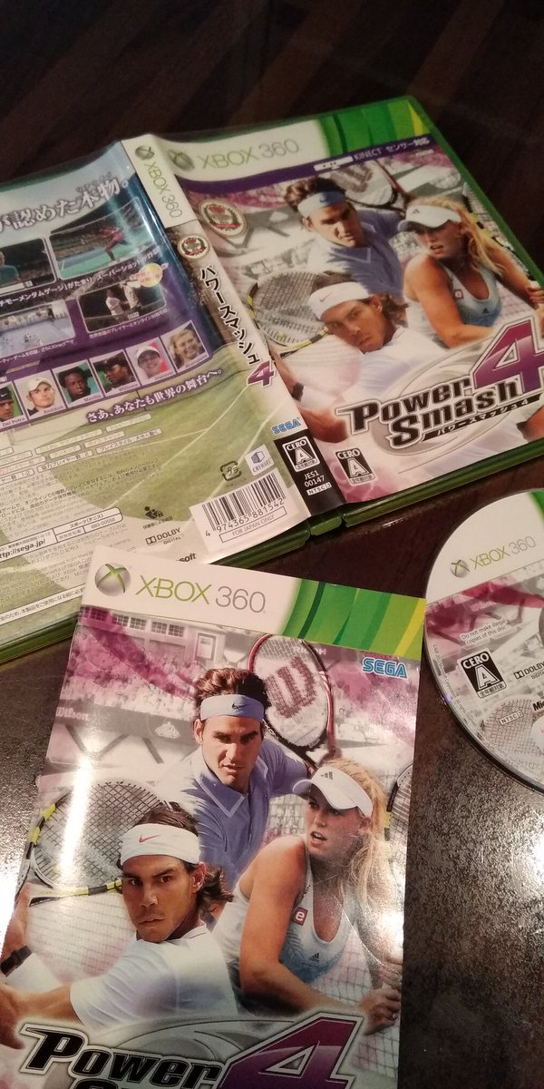 SegaLegacy's tweet photo. Special combo for this week's #CIBSunday & #SundayOnXbox with the great Power Smash 4 for #Xbox360 released for #PowerSmash 's 10th anniversary with coloured instructions / I miss Virtua Tennis sooo much but especially original ones on #SEGA #Dreamcast
#segaforever #arcade https://t.co/BViPuHAdul