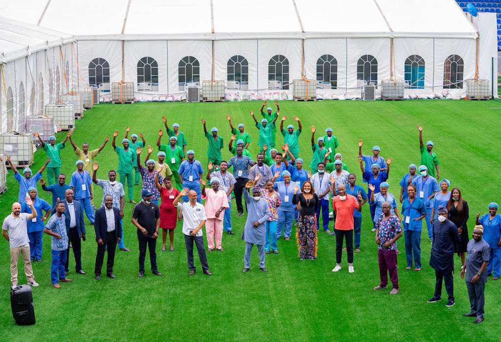 lagospidia's tweet photo. Lagos will take care of its health workers. Thank you for always being ready - Mr @jidesanwoolu Lagos State Governor.

#StayAtHome https://t.co/Uy6KmHAP8Z