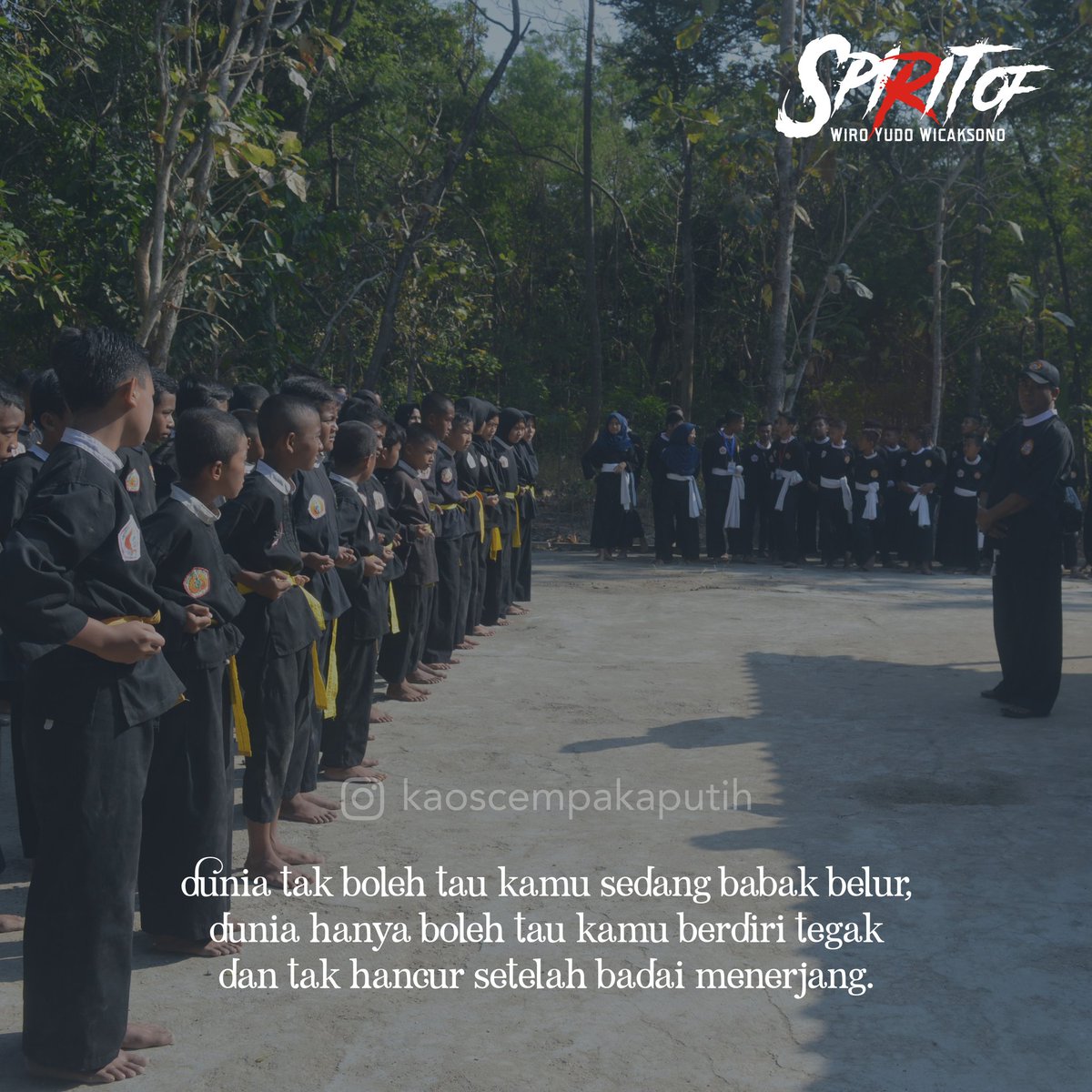 kaospscp's tweet image. TETAP SEMANGAT LUR

#pscp #wiroyudowicaksono
