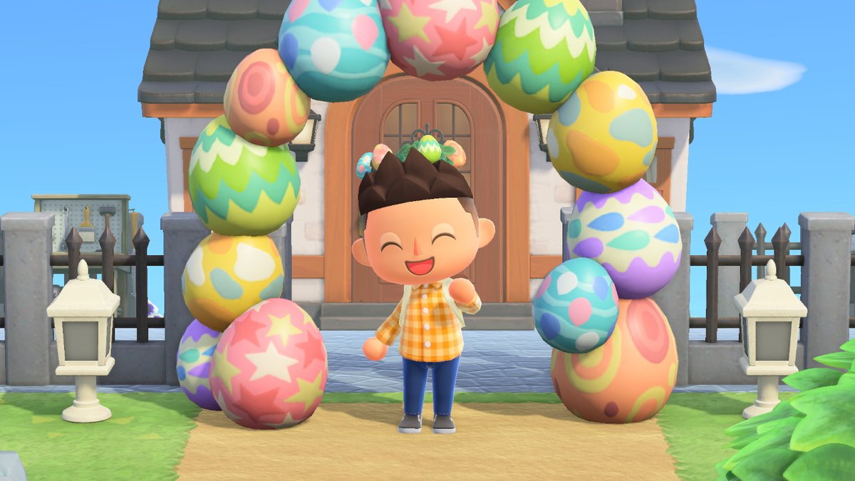JonathanShiv's tweet photo. Glad påsk! #sverige #nintendofun #spel #game #AnimalCrossing #ACNH #NintendoSwitch https://t.co/mxhnV7UfNo