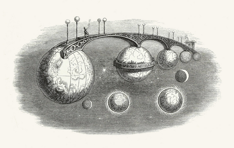 An illustration by Grandeville in the 1840s