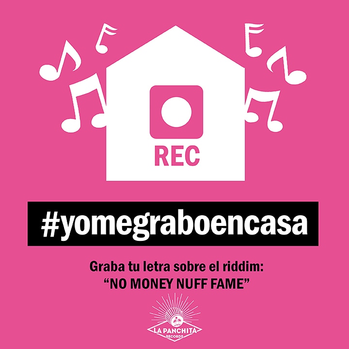 Último día para participar!
#YOMEGRABOENCASA
Descarga el riddim y toda la info aquí lapanchitarecords.com/yomegraboencas…
Graba tu vocal y envíala a: concurso@lapanchitarecords.com
Premio: El ganador será editado en @LaPanchitaRecords y le obsequiaremos con un lote de merchan y música.