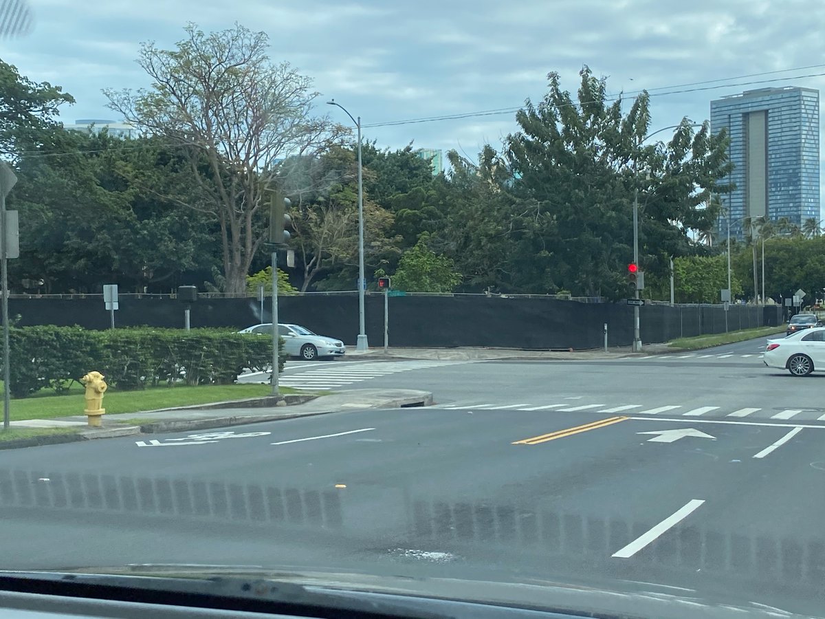 Another thing I noticed, and this one is just a hypothesis on my part, is the sealing off of most of Thomas Square just recently. I did some asking around and (possibly sanitation?) workers were spraying the ground with foam yesterday, but I don't know much more than that.