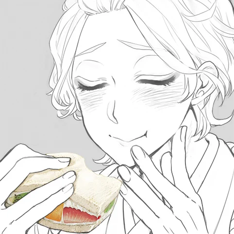 パンの日なので以前描いたパンと刀剣男士。 