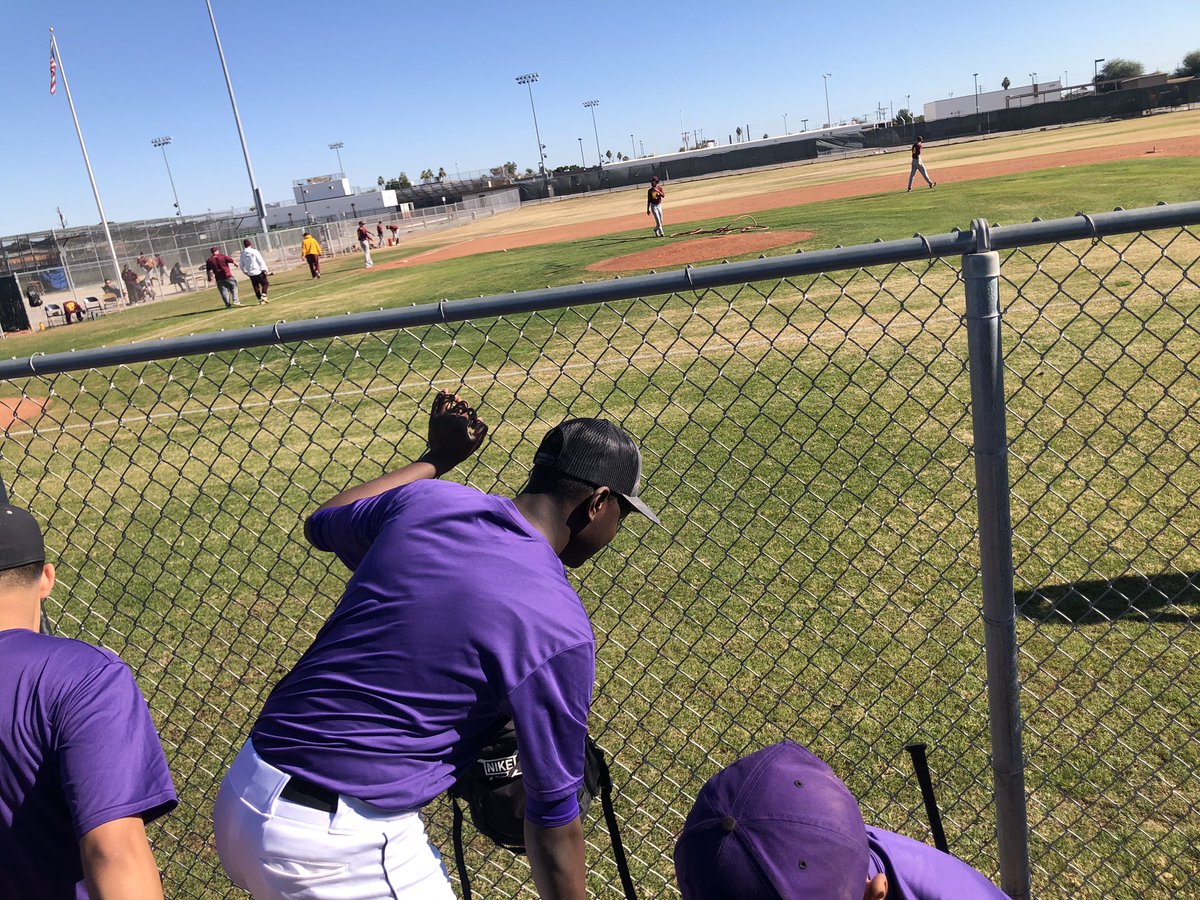 Misbeestime's tweet photo. 🙏🏾life goes back to normal my son missing anything @MLB not even seeing batting coach. CC⚾️💜🖤 https://t.co/pLhL044eIG