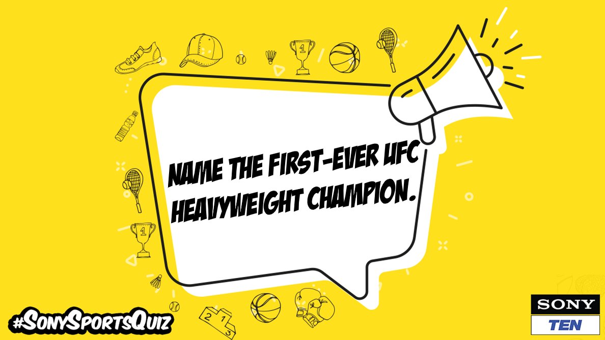 🔨🏠

#SonySportsQuiz #SonySports #UFC #MMA #HeavyweightChampion #Champion #Sports #Quiz #Trivia #India #ContestAlert #Contest