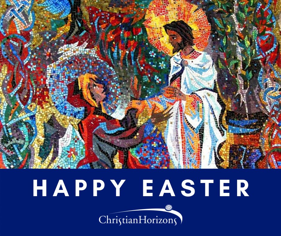 On the first Easter, it was the people who cared for Jesus who saw Him first when He rose from the dead. 
Thank you to our Direct Support Professionals for the care you provide today and every day. 
Happy Easter to all from Christian Horizons! 
#communitycare #valuepeople