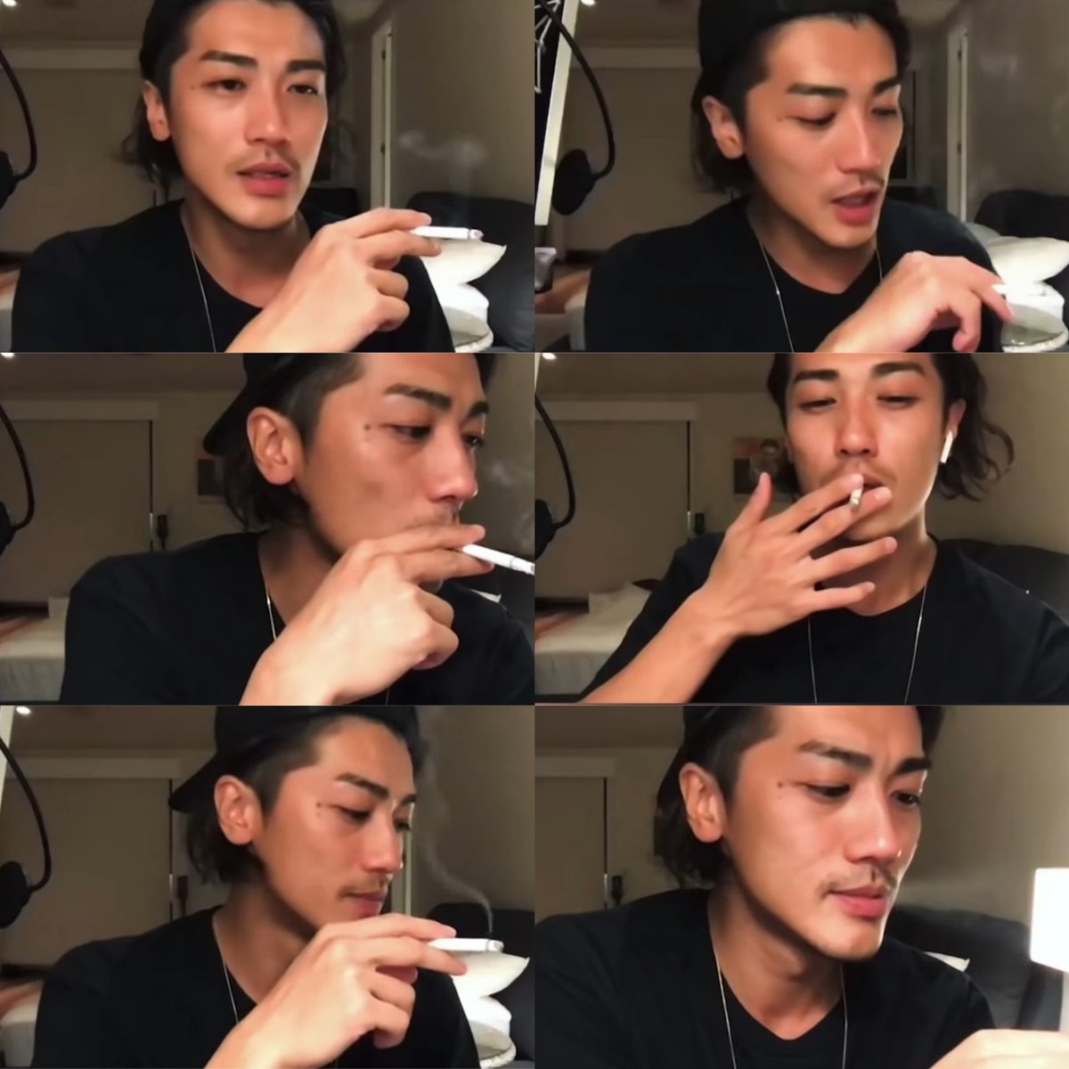 そら たばこ吸ってるだけで絵になる仁くん 手も美しいんだよね 赤西仁 Nogoodtv