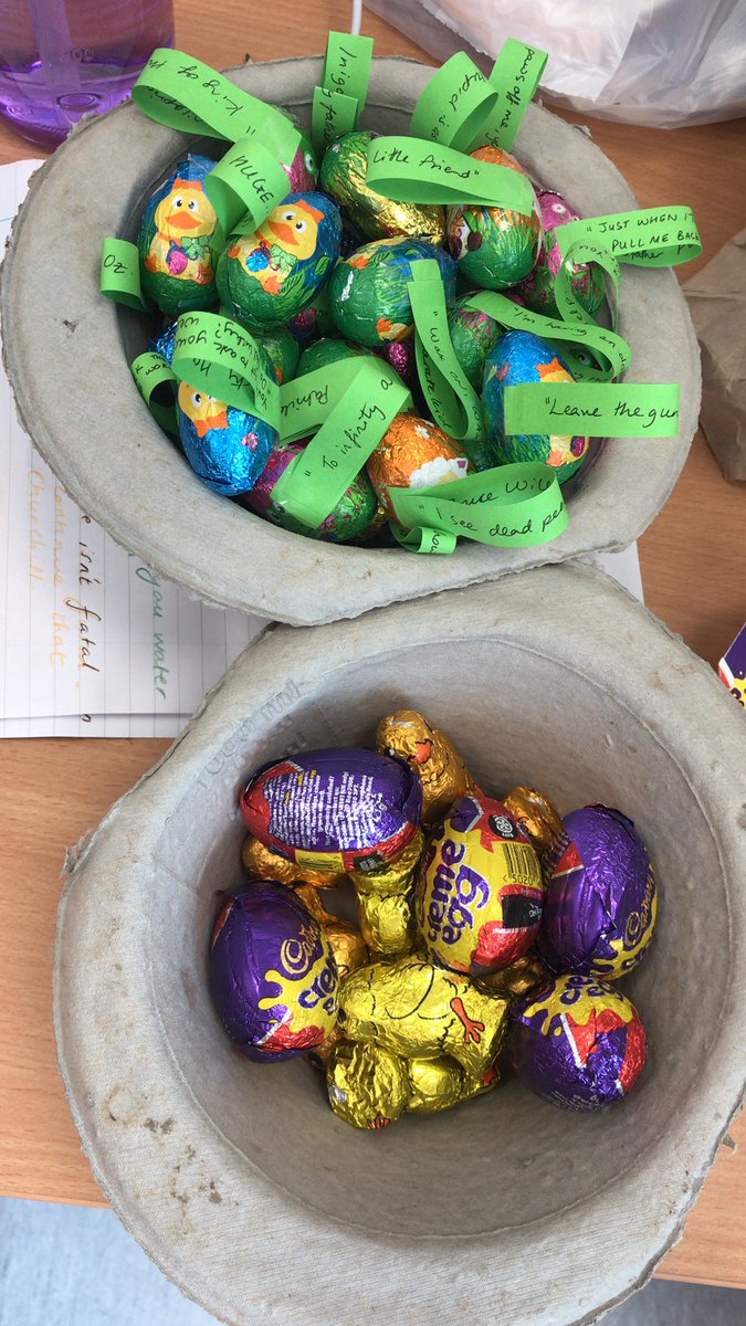 @Tjenn91 <a href="/cardiff_EU/">Cardiff Emergency Medicine Education 💙</a> Have just done the same in Bristol, with added movie quote quiz when you find an egg! <a href="/uhbwNHS/">University Hospitals Bristol and Weston NHS FT</a>
