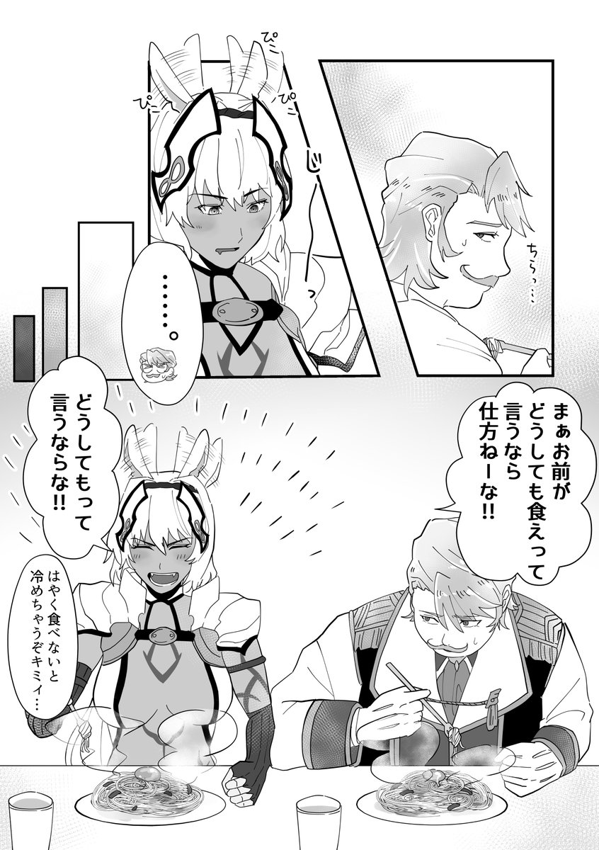 きな子 En Twitter カイニスとゴルドルフ所長漫画 きな子 En Twitter カイニスとゴルドルフ所長漫画