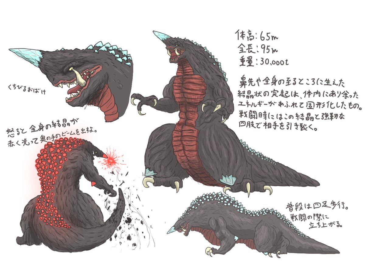 Twoucan 自粛中だからマイ怪獣を晒そうぜ の注目ツイート イラスト マンガ