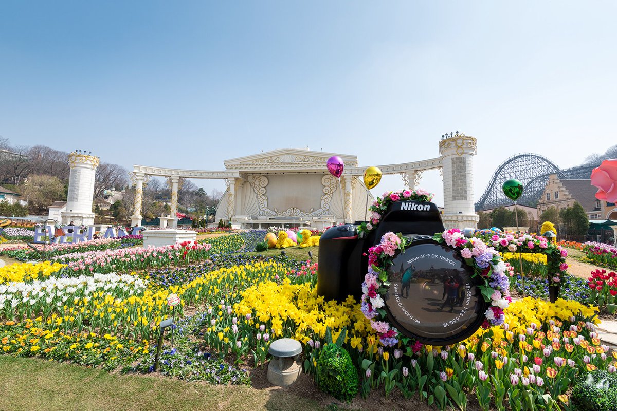 Thoriqhafidzzzz's tweet photo. Selain itu, patung-patung dan hiasan lain di sekitarnya juga membuat taman ini terliha semakin indah! 🌷🌷🌷 https://t.co/MeuFJmV3iG

#WowKoreaSupporters #WisataKorea #Musimsemi #Musimsemikorea #korea #jalanjalan #liburankekorea #indahnyakorea #objekwisatakorea #Everlandkorea https://t.co/6w13W4kFAh