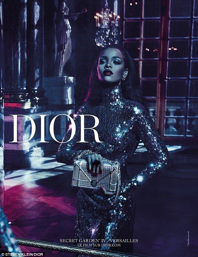 Rihanna is the first ever black woman to become a muse of the well-respected fashion house, Dior.