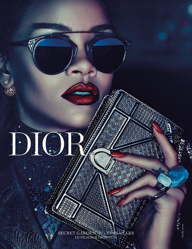 Rihanna is the first ever black woman to become a muse of the well-respected fashion house, Dior.