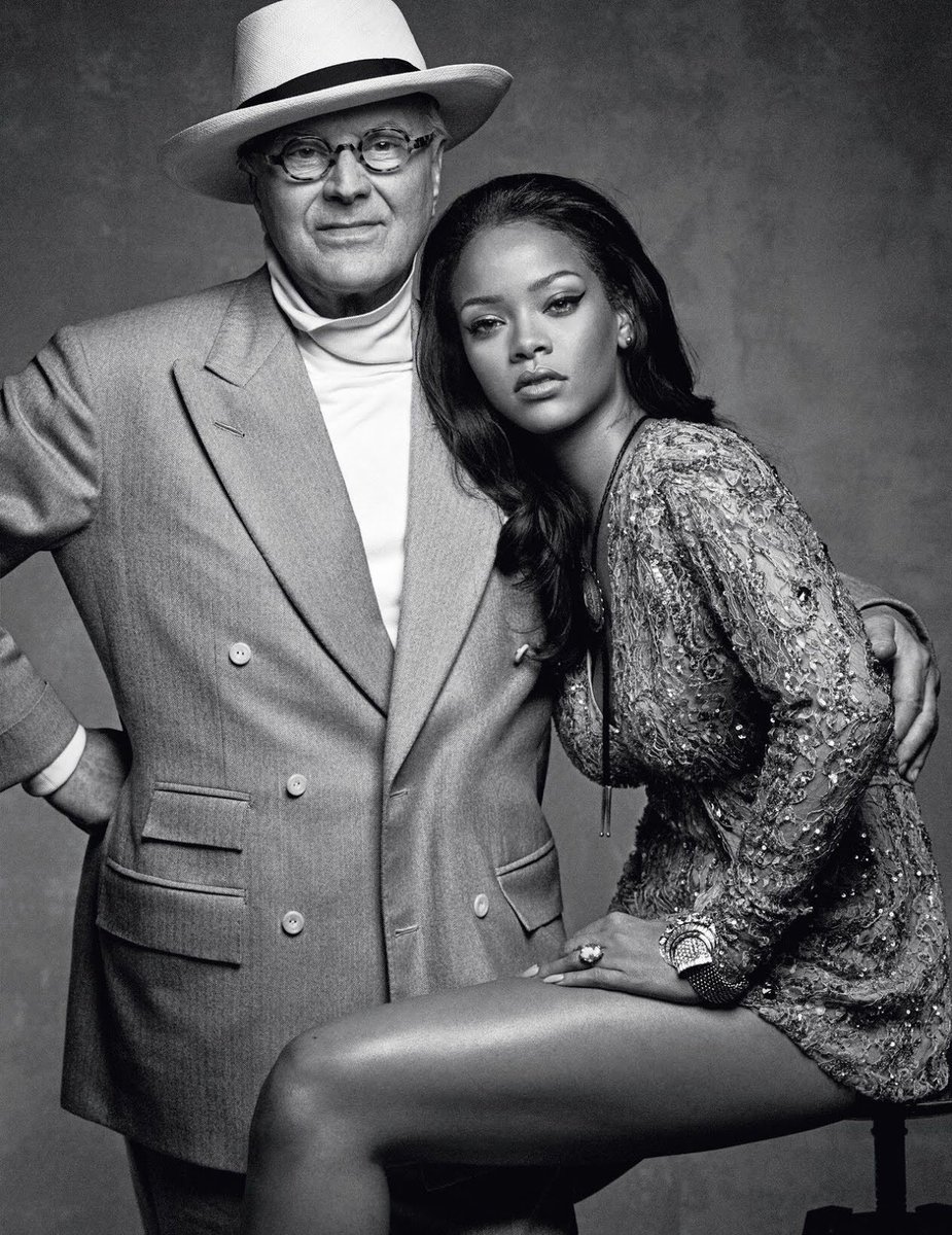 Rihanna and the legendary shoe designer Manolo Blahnik did 3 successful collections.