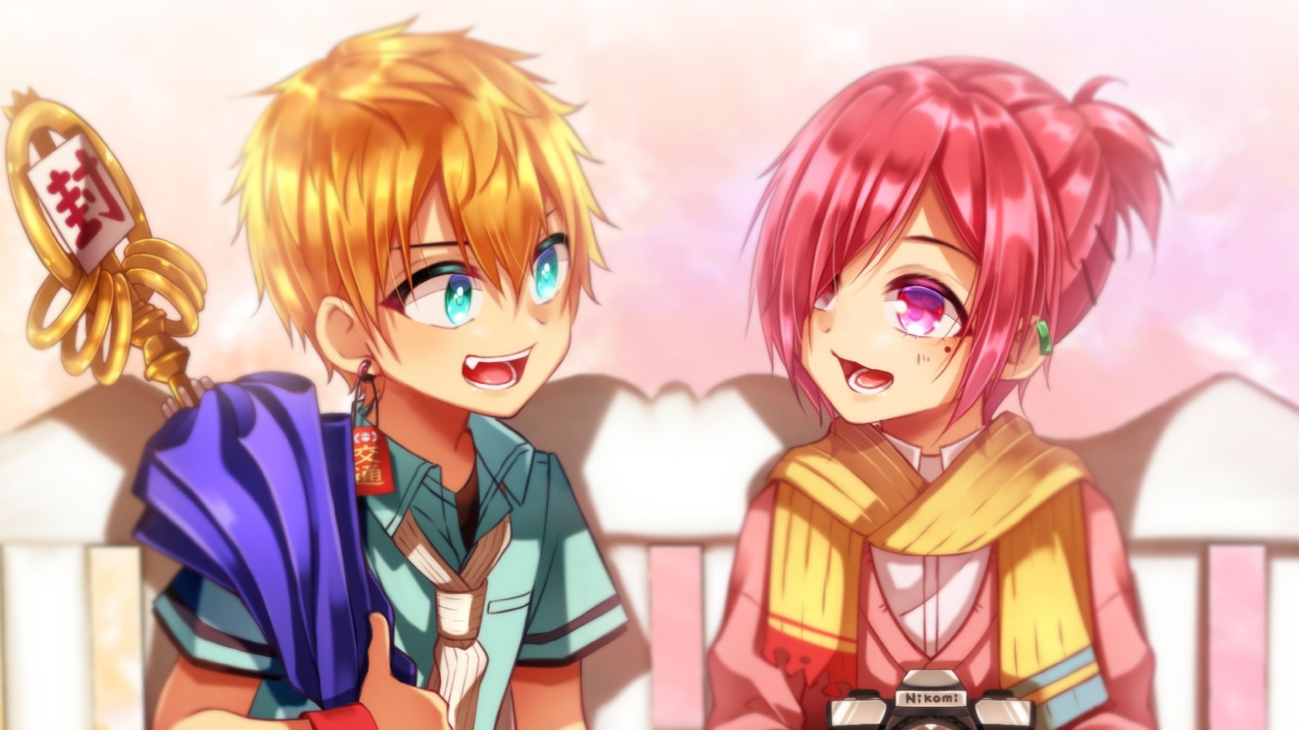 地縛少年花子くん チャーム ミツバ 三葉惣助 つかまりんこ じ