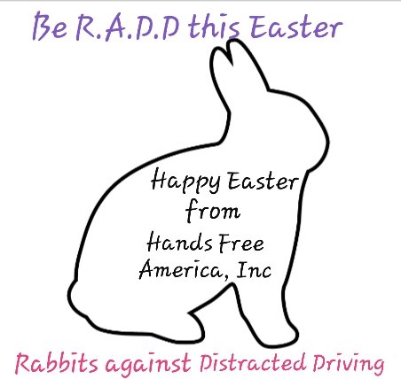 HandsFreeInc's tweet photo. Happy Easter.  Be RADD! https://t.co/tKYOmbJUpA