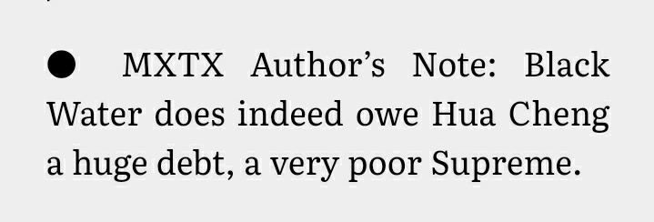 LMAO Hua Cheng really those raised in the street utopian leader type. He got his webs everywhere