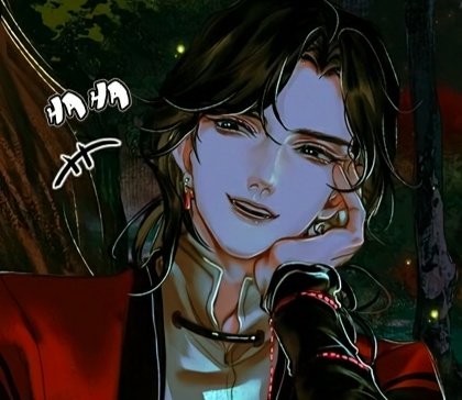 LMAO Hua Cheng really those raised in the street utopian leader type. He got his webs everywhere