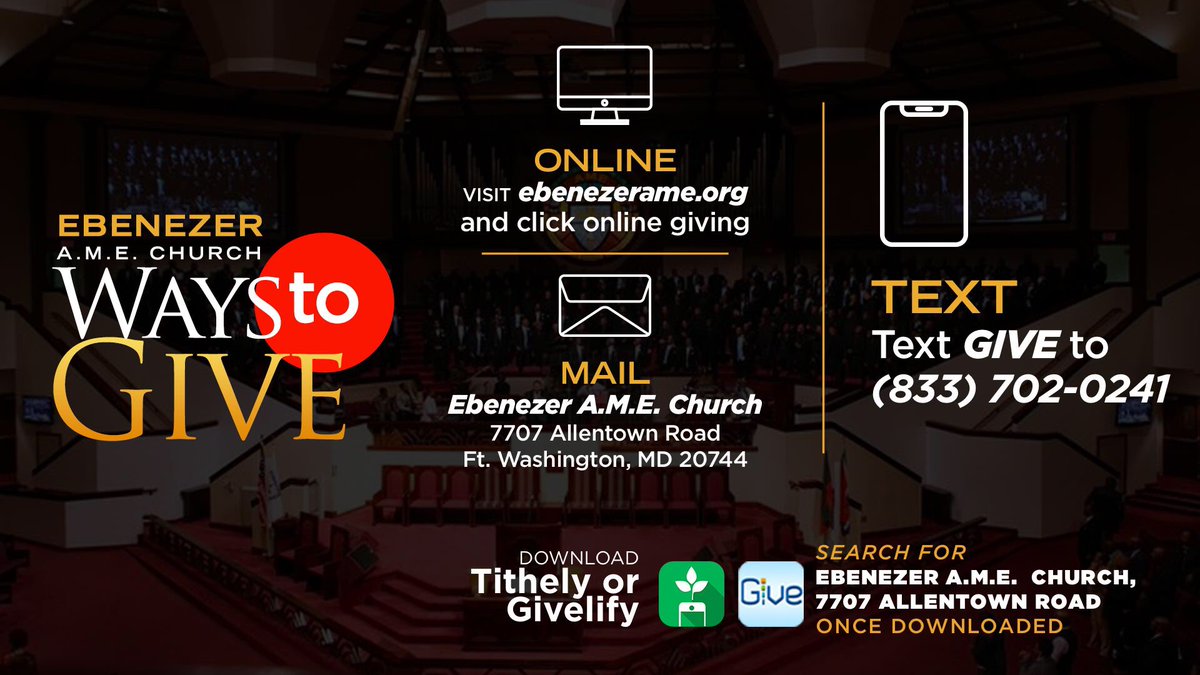 EbenezerAME's tweet photo. Let’s continue to be “The Family Church, Serving the Family of God!”
Thank you for joining us this Sunday
#myebenezer #thefamilychurch #EBcares https://t.co/fGV5XbjjLD