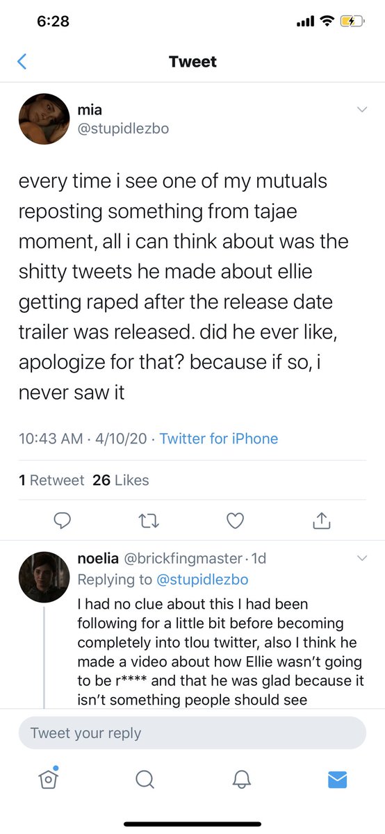 Just for extra insight, the person who brought this back up stated they weren’t on twitter when this happened and is new. Yet they are somehow bringing up something that happened in October. How does someone who joined in march. Know me and “this” so much to bring this up, when-