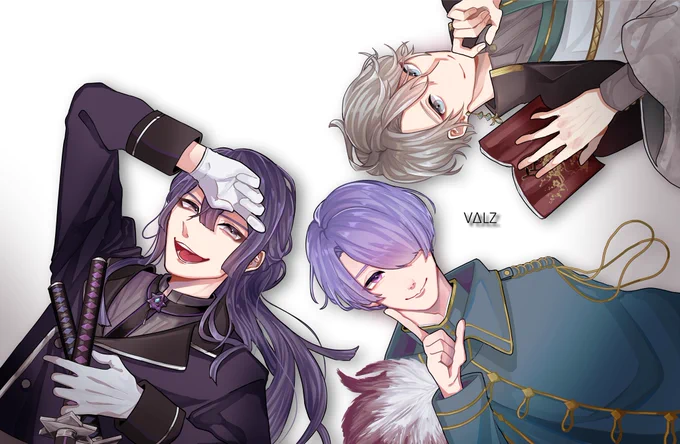 ─VΔLZ─

#長尾百景 #描いた晴 #上弦画 
#桜魔の土産 #VΔLZ 