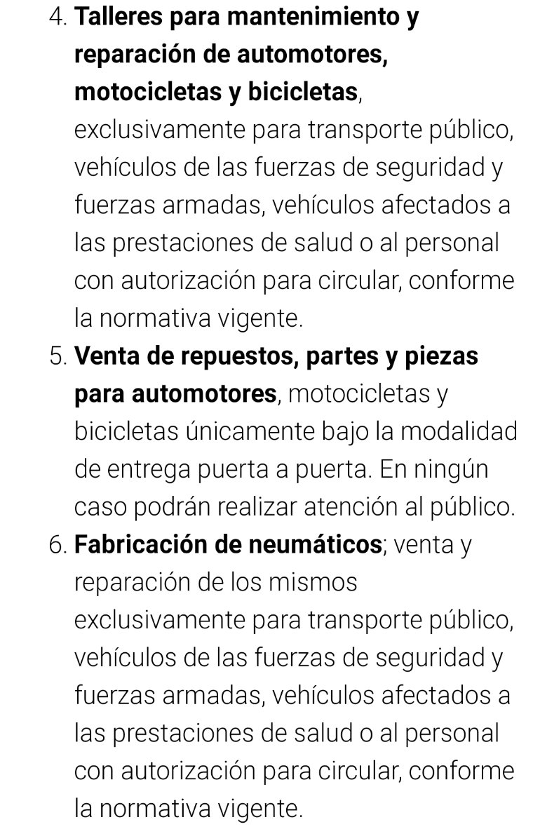 jotaleonetti's tweet photo. Se sumaron a #Talleres y #Gomerías, los #repuesteros como exceptuados a la #CuarentenaExtendida.
👉🏽 https://t.co/LjWd3dIZ2b https://t.co/bwHnCOz4cR
