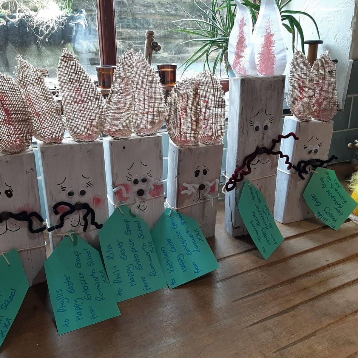 Rumworth's tweet photo. Mrs McVey and her awesome team of Sixth Form students, made some amazing Easter gifts to sell. Unfortunately, they didn't sell as school closed, so they decided to donate these beautiful creations to Care Homes and to elderly people living on their own.
#rumworthathome https://t.co/OuIZQKgwiy