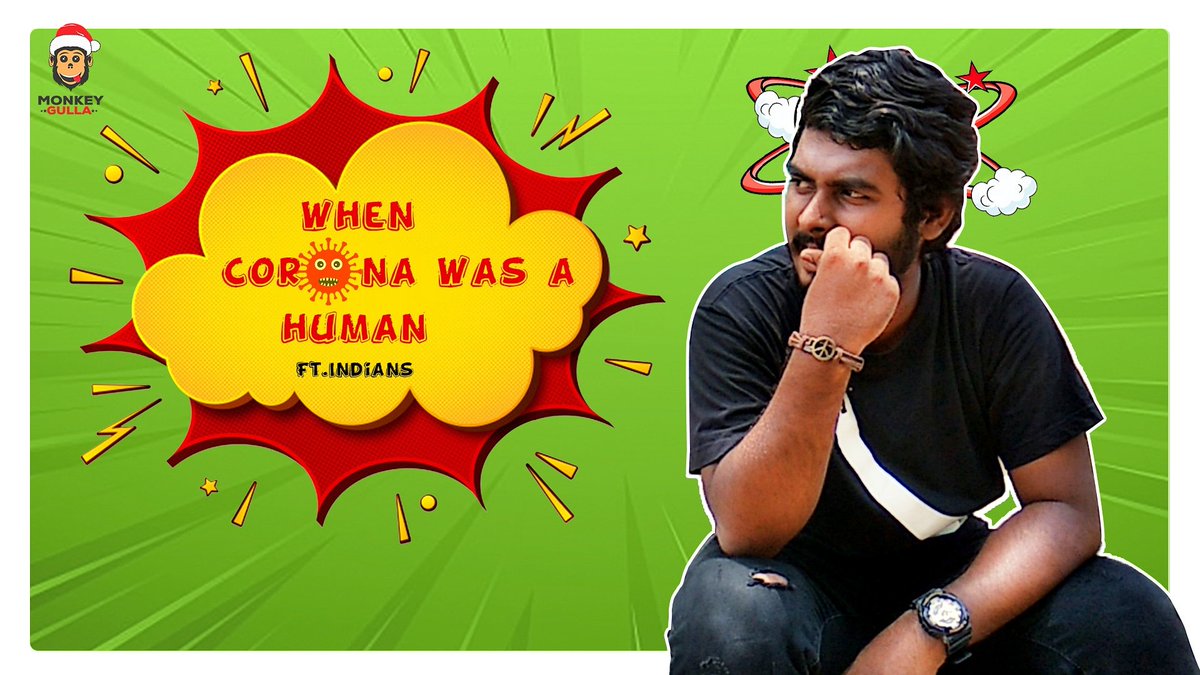 GullaMonkey's tweet photo. New Video is out now link in bio
#WhenCoronaWasAHuman.do like share and subscribe our channel
#monkeyGulla #corona #virus #coronavirusinindia #StayHome #StaySafeStayHelpful #StayAtHome https://t.co/fVxmIIbl4c