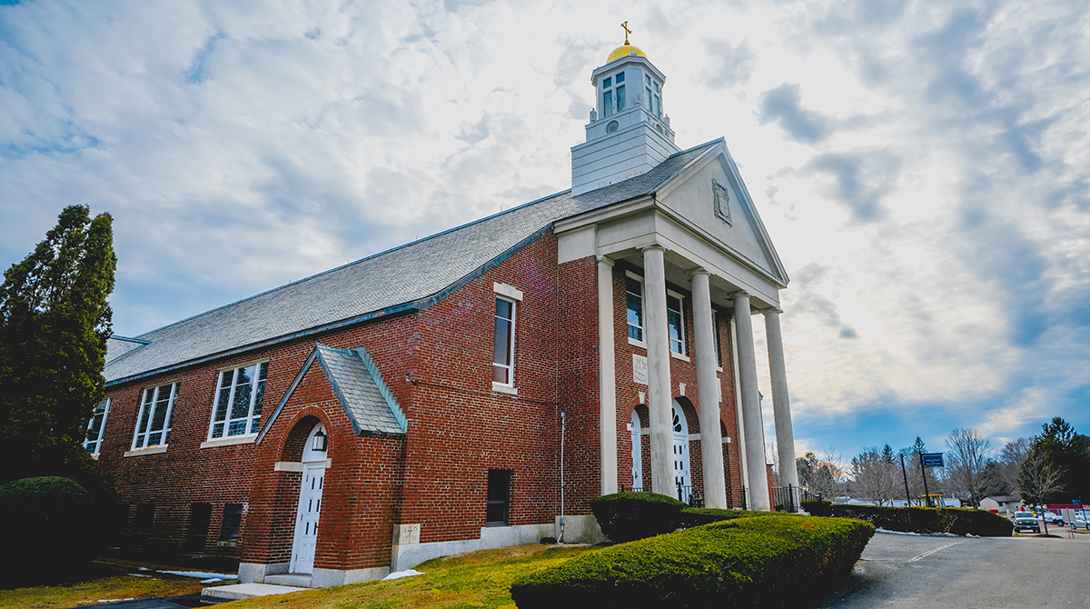 Merrimack's tweet photo. Easter blessings to our Warriors. Although this Easter is different than any other, we hope our community has a healthy and safe holiday 💙 https://t.co/PQwFq3uSrv