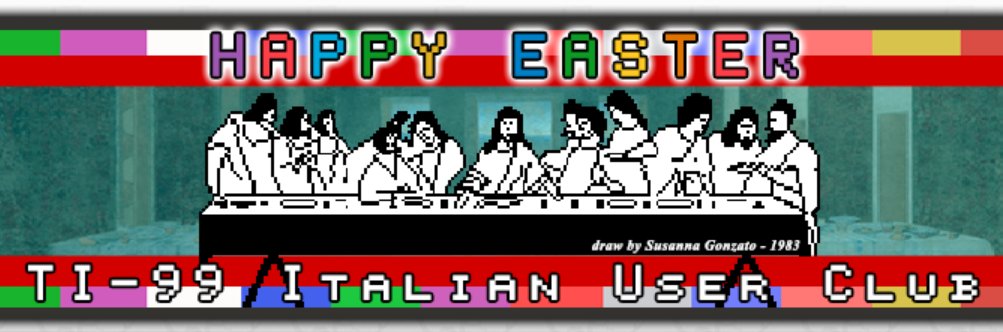ti99iuc's tweet photo. Il #Cenacolo - 'L'ultima Cena' di Leonardo da Vinci sul #TI99
https://t.co/2eipwcZn92
#TI994A #TexasInstruments #RetroComputing #TI_99_4A #99ers #HomeComputer #Geneve9640 #FrancomputerClub #Francomputer #LeonardodaVinci #SusannaGonzato #FrancoGonzato https://t.co/AWEFW8Hu3e