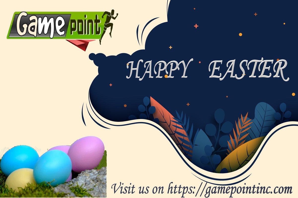 GamePointInc's tweet image. Happy Easter. 

Stay Home and Stay Safe.
 #happyeaster #gamepointinc #coronavirus #fightcovid19 #breakthechain #selfquarantine #CoronavirusOutbreakindia #destroycorona #staysafestayhome