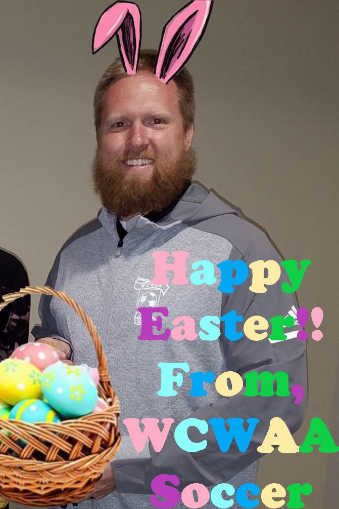 wcwaasoccer's tweet photo. Happy Easter from everyone at WCWAA Soccer! #eastersoccer #wcwaasoccer https://t.co/xNyZ4GyVzE