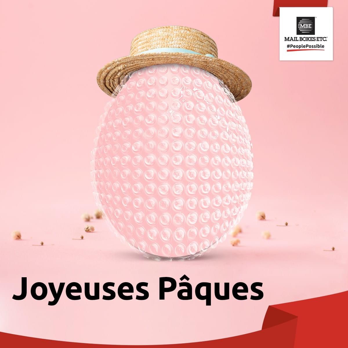 MBE_Beausoleil's tweet photo. Nous vous souhaitons de joyeuses fêtes de Pâques.
Ensemble, faisons la différence !!

#paques2020
#restezchezvous
#PeoplePossible https://t.co/JOoVuwMeTp